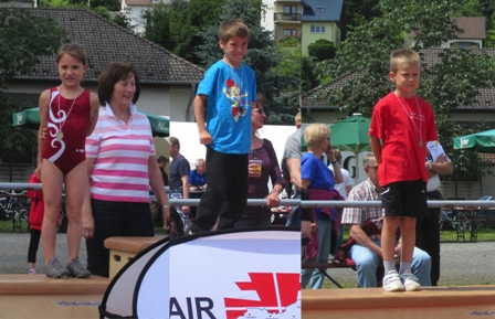 Chiara Fehrmann, Jonas Zerb und Fynn Ullersberger